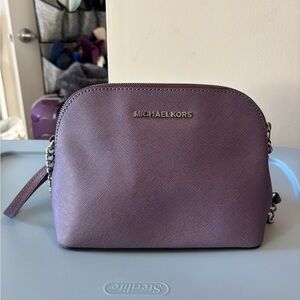 Michael Kors lavender crossbody handbag